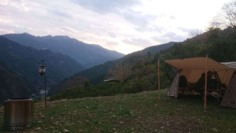 Oyama private campsite
